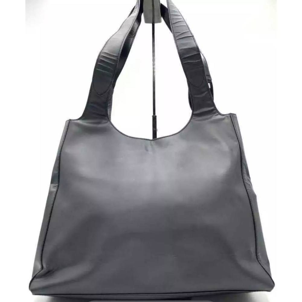Salvatore Ferragamo Solid Black Shoulder Bag - image 2